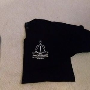 FINALSALE✔PANIC AT THE DISCO RIGGERS/CREW ONLY TEE